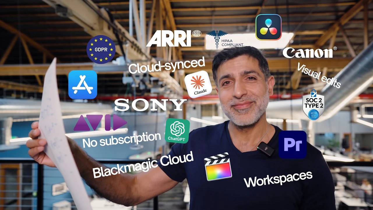Shamir Allibhai introducing Eddie v4, surrounded by the tools and certifications it works with