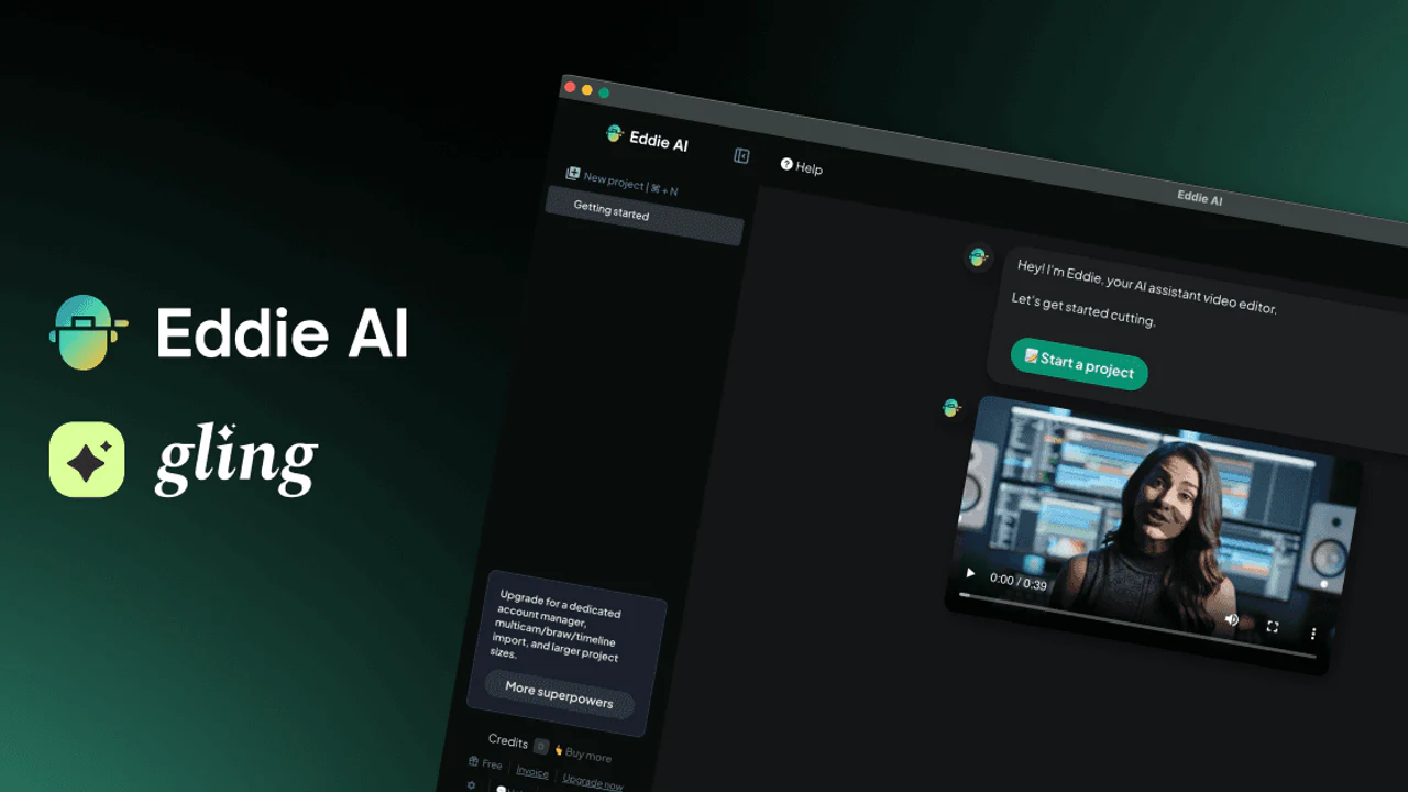 Gling vs Eddie AI: Which AI Editor Fits Your Workflow? โ Eddie AI blog cover