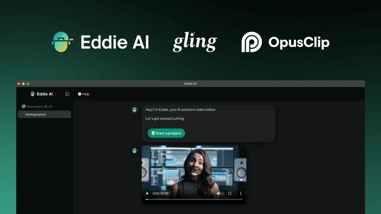Gling vs OpusClip vs Eddie AI โ Eddie AI blog cover
