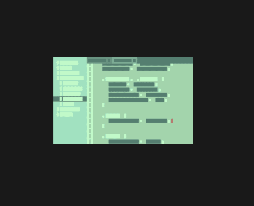 Green abstract image that shows while Eddie AI is loading in initial launch