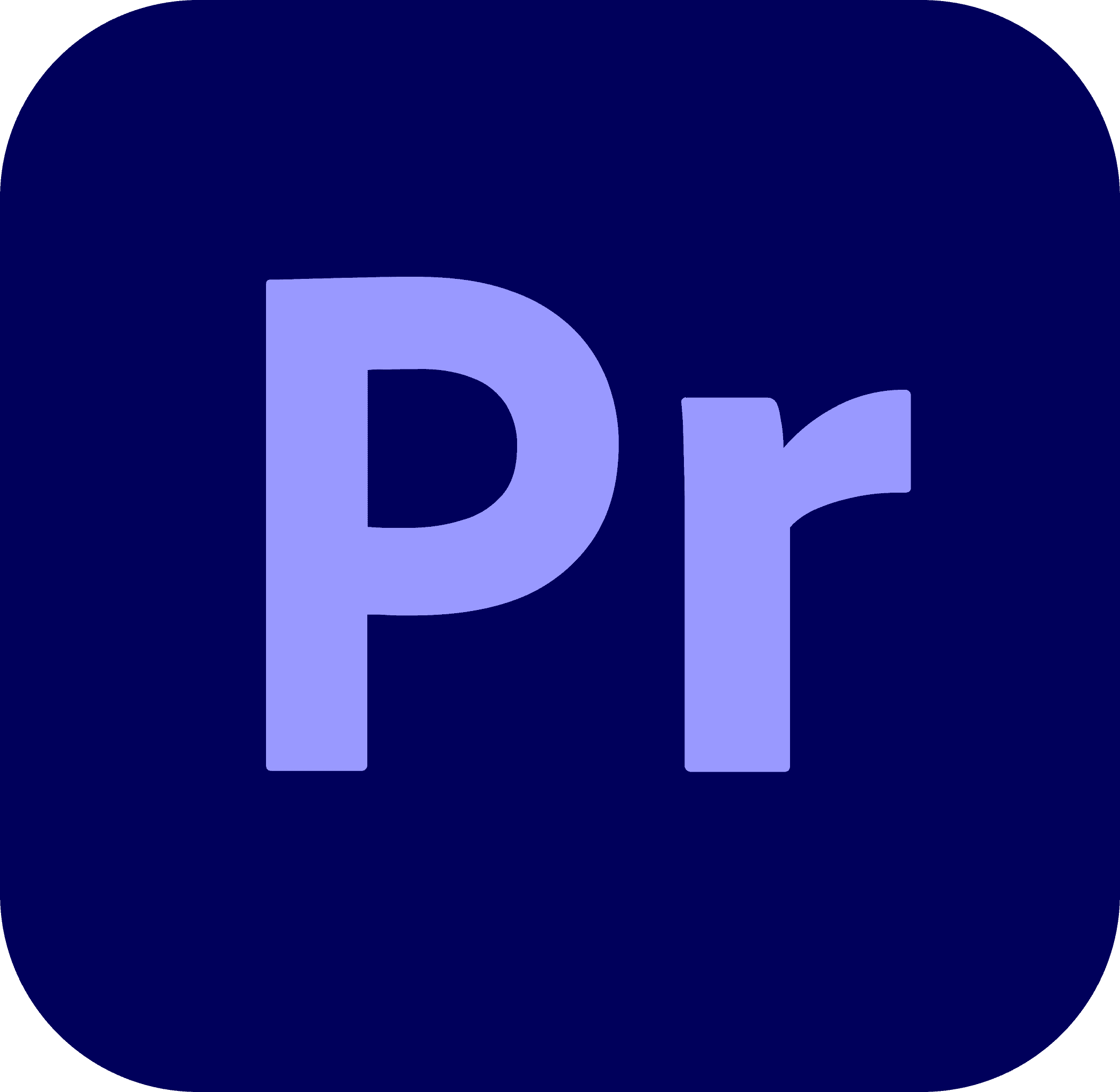 Adobe Premiere Pro logo - Video editing software