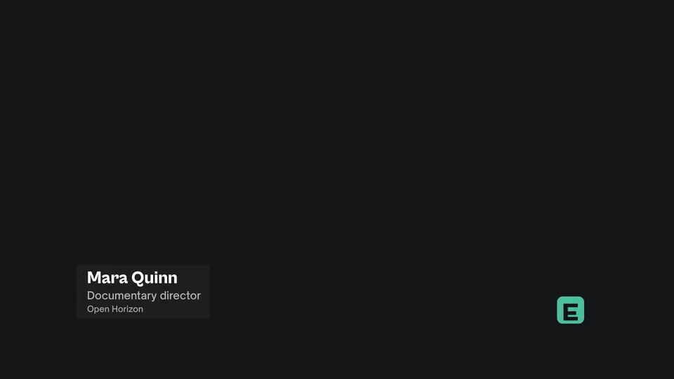 Lower-Third System in the Eddie demo brand