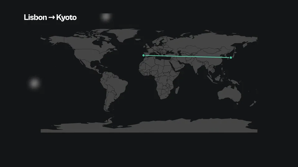 Route Map Flight in the Eddie demo brand