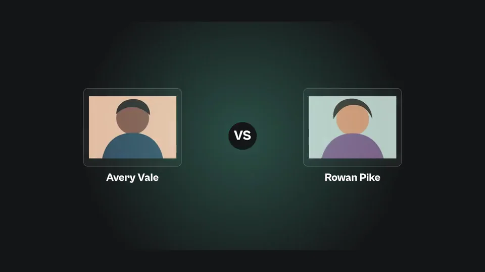 Versus Card in the Eddie demo brand
