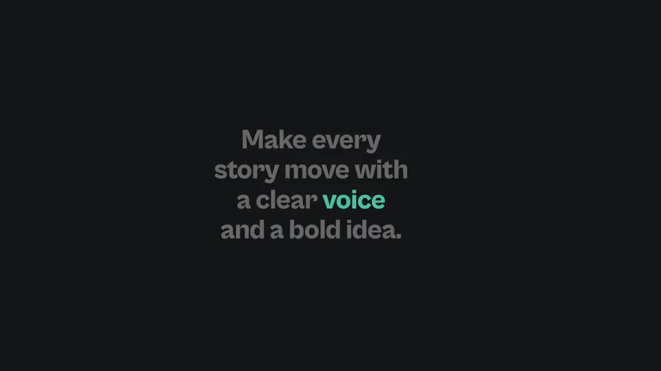 Word-by-Word Speech in the Eddie demo brand